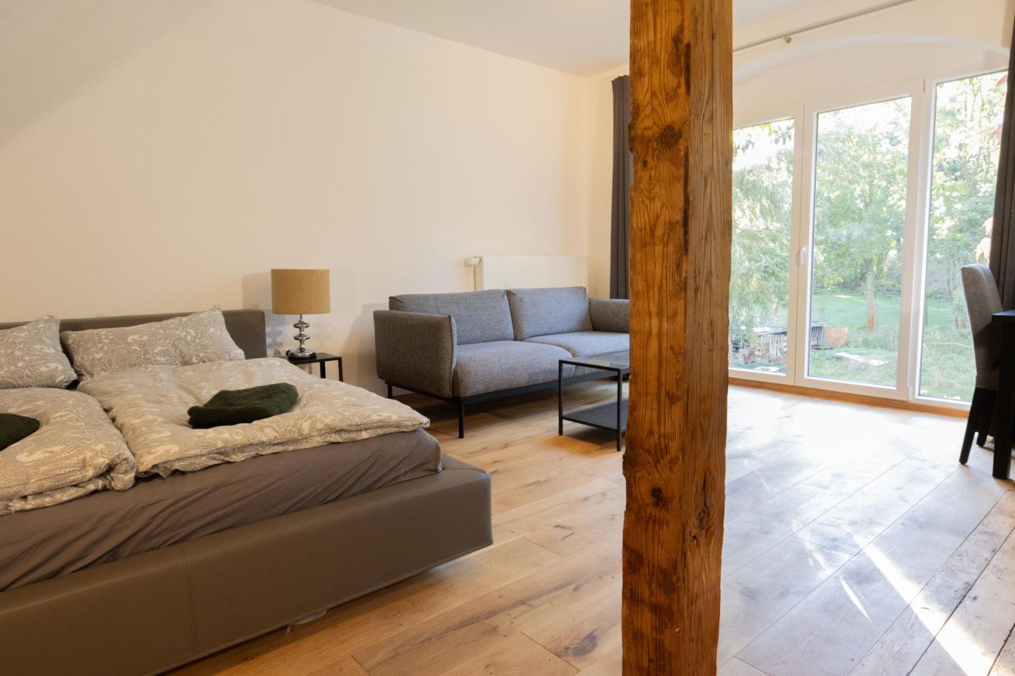 Loft Apartment Mit Grosser Badewanne A Mugeln Dış mekan fotoğraf